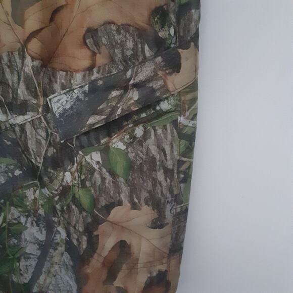 Mossy Oak Shorts Mens XL Camouflage Cargo Obsession Lightweight 10" Inseam - Picture 6 of 10